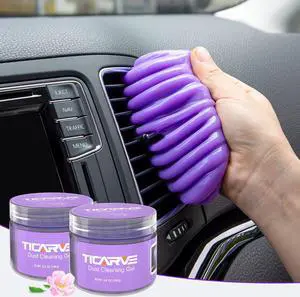 Cleaning Gel for Car Detailing Putty Car Vent Cleaner Cleaning Putty Gel Auto Detailing Tools Car Interior Cleaner Dust Cleaning Mud for Cars and Keyboard Cleaner Gel Cleaning Slime Purple 2Pack Cleaning Gel for Car Detailing Putty Car Vent Cleaner Cleaning Putty Gel Auto Detailing Tools Car Interior Cleaner Dust Cleaning Mud for Cars and Keyboard Cleaner Gel Cleaning Slime Purple 2Pack