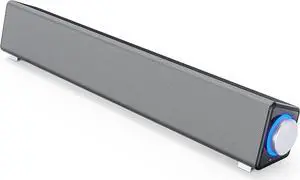 Computer Speakers, USB Powered Stereo Mini Soundbar, Wired Computer Sound Bar for PC Tablets Desktop Cellphone Laptop Computer Speakers, USB Powered Stereo Mini Soundbar, Wired Computer Sound Bar for PC Tablets Desktop Cellphone Laptop