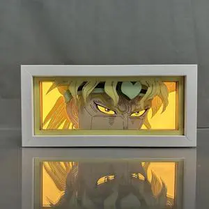 Anime Lamp JoJo Bizarre Adventure Figure Bedroom Decor Night Light Birthday Gift JJBA Led Light Dio Brando