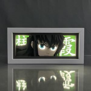 Anime Lamp Tokitou Muichirou Figure Bedroom Decor Night Light Birthday Gift Led Light