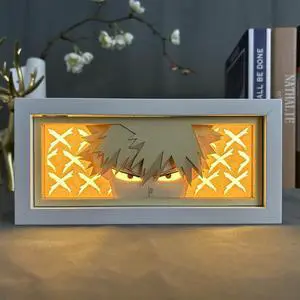 Anime Lamp Bakugou Katsuki Figure Night Light Bedroom Decor Led Light Anime Desk Lamp Birthday Gift