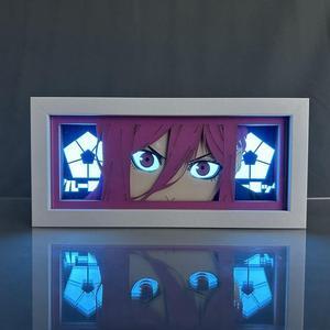 BLUE LOCK Anime Lamp Chigiri Hyoma Figure Bedroom Decor Night Light Birthday Gift Led Light