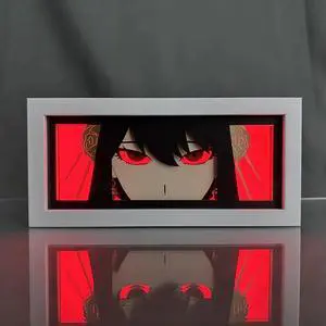 Anime Lamp Yor Forger Figure Night Light Bedroom Decor Led Light Anime Desk Lamp Birthday Gift