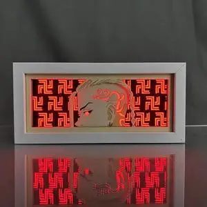 Anime Lamp Draken Figure Night Light Bedroom Decor Led Light Anime Desk Lamp Birthday Gift Red