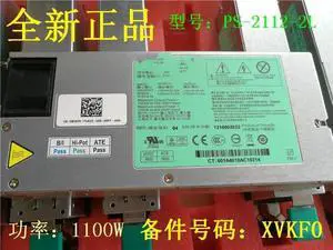 For DELL C6100 C5110 6105 power supply PS-2112-2L XVKF0 1100W
