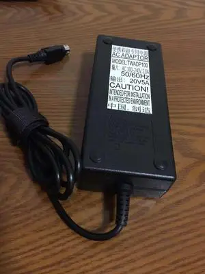 For GE vivid i color Doppler device power adapter TWADP100 four-pin interface power cord