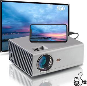 Portable Projector 720P Native, 3500 Lumens Mini Home Theatre Projector, Full HD 1080P Supported, 130” Display with Phone, Tablet, TV Stick, HDMI, USB, VGA for Home Entertainment Outdoor Movie