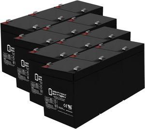 12V 5AH SLA Replacement Battery for APC SMX3000RMLV2UNC UPS - 12 Pack