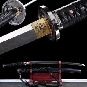 No.J0123 Handmade T10 Steel Samurai Sword Battle Ready Sword Real Sharp