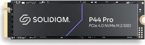 Solidigm P44 Pro 1TB M.2 2280 PCIe 4.0 NVMe Gen4 Gaming TLC Internal Solid State Drive (SSD) SSDPFKKW010X7X1