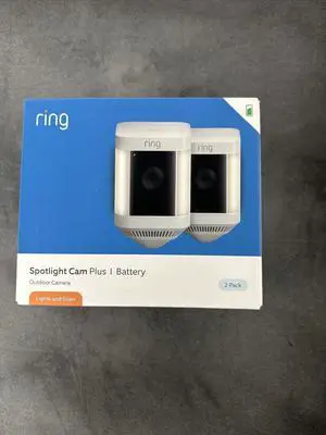 Ring Spotlight Cam Plus Camera - Indoor/Outdoor Wireless 1080p- 2 Pack Ring Spotlight Cam Plus Camera - Indoor/Outdoor Wireless 1080p- 2 Pack