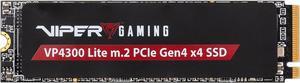 Patriot Memory Viper VP4300 Lite 500 GB M.2 PCIe Gen4 x4 SSD, Compatible with PS5