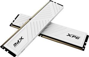 XPG GAMMIX D35 DDR4 3200MHz CL16 64GB (2x32GB) PC4-25600 RAM 288-Pins UDIMM Desktop Memory Kit White Heatsink(AX4U320032G16A-DTWHD35)