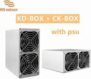 Goldshell KD-BOX 1600GH/S And CK-BOX 1050GH/S (With PSU) Simple Mining Machine Low Noise Miner Suit For Home Use