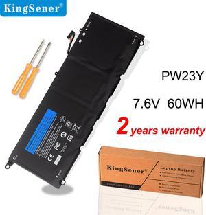 Kingsener PW23Y Notebook Replacement New Laptop Battery for DELL XPS 13 9360 Series RNP72 TP1GT PW23Y 7.6V 60WH