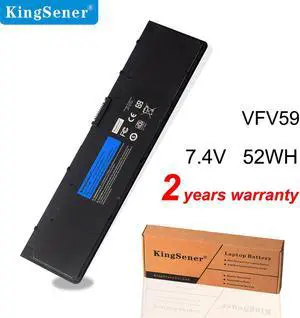 KingSener 7.4V 52WH VFV59 W57CV GVD76 Laptop Battery For DELL Latitude E7240 E7250 0W57CV VFV59 WD52H KWFFN
