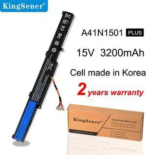 KingSener A41N1501 Laptop Battery for ASUS N552 N552V N552VW N752 N752V N752VW GL752JW GL752 GL752VL GL752VW Series Korea Cells Notebook Battery