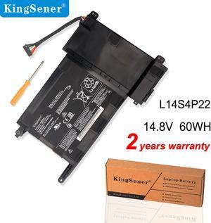 Kingsener L14S4P22 Laptop Battery for Lenovo Y701 Y700-15ISK Y700-17ISK Y700-15ACZ L14M4P23 L14S4P22 Serie