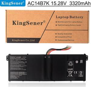 KingSener AC14B7K Laptop Battery For Acer Spin 5 SP515-51GN Swift SF314-52 For Acer Nitro 5 AN515-42 15.28V 3320mAh/50.7WH