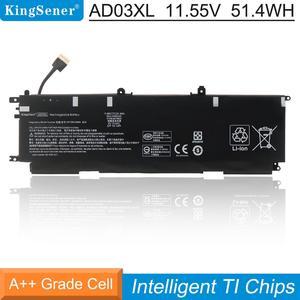 Kingsener AD03XL Laptop Battery For HP Envy 13-AD000 13-AD002NG AD141NG 13-AD101TX 13-AD104TX 13-AD108TX AD-105TX 13-AD109TX Series HSTNN-DB8D 921409-2C1 921439-855 921409-271 ADO3XL 11.55V 51.4Wh