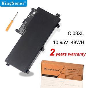 Kingsener CI03 CI03XL Laptop Battery for HP ProBook 640 645 650 655 G2 G3 Series HSTNN-UB6Q HSTNN-PB6K 801517-831 HSTNN-I66C-4 HSTNN-I66C-5U HSTNN-I67C-5 11.4V 48Wh