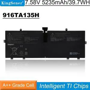 Kingsener 916TA135H DYNZ02 Laptop Battery For Microsoft Surface Laptop Go Model 1943 12.4-Inch 39.7Wh/5235mAh 7.58V