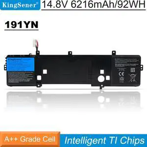 Kingsener 191YN 92WH Laptop Battery For Alienware 15 R1 15 R2 ALW15ED-1828 ALW15CD-1718 ALW15ER-3718 2F3W1 14.8V