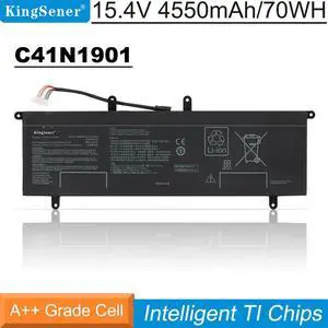 Kingsener C41N1901 Laptop Battery For ZenBook Duo UX481FA UX481FL UX481F UX481FLY UX4000F UX4000FL 0B200-03520000 15.4V 70Wh
