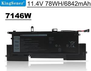 KingSener 7146W Laptop Battery For Dell Latitude 9410 02K0CK 0C76H7 P110G