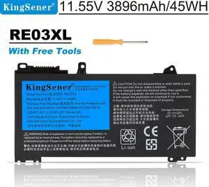 Kingsener RE03XL Laptop battery For Hp ProBook 430 440 445 450 455 G6 zhan 66 Pro 13 14 G2 Series HSTNN-DB9A HSTNN-OB1C HSTNN-UB7R