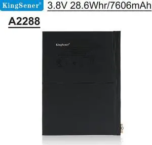 Kingsener Tablet Battery For Apple iPad A2288 7606mAh 3.8V