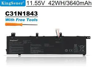 Kingsener C31N1843 Laptop Battery For ASUS VivoBook S14 S432 S432FA S432FL S15 S532 S532FA S532FL X432FA X432FA-2S X532FA X532FL