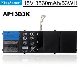 KingSener AP13B3K AP13B8K Laptop Battery for Acer Aspire V5-472G V5-572G V5-573G V5-472G V5-473G V5-552G M5-583P V5-572P V7-582PG V7-482P R7-571 V7-582PG
