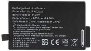 Kingsener RRC2020 RRC2020-L Smart Battery Pack For USM 36 Ultrasonic Flaw Detector 8850mAh/99.6WH