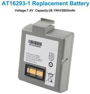 KingSener AT16293-1 CT17102-2 Replacement Battery For Zebra RW420 Ql420 plus Mobile Printer