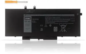 4GVMP R8D7N Laptop Battery For Dell Latitude 5400 5500 Precision 3540 Inspiron 7590 7591 7791 2-in-1 P84F P42E