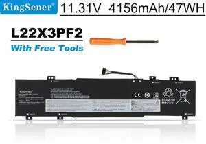 KingSener L22X3PF2 Laptop Battery For Lenovo IdeaPad Slim 3 (16", 2023) For Lenovo V14 V15 G4 AMN Series L22B3PF2 L22D3PF2 L22M3PF2 L22C3PF2 KingSener L22X3PF2 Laptop Battery For Lenovo IdeaPad Slim 3 (16", 2023) For Lenovo V14 V15 G4 AMN Series L22B3PF2 L22D3PF2 L22M3PF2 L22C3PF2
