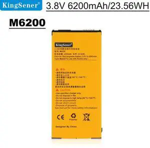KingSener M6200 Li-lon Rechargeable Battery For Runbo M1 DMR Waterproof 4G Zello PTT Smart phone and Walkie Talkie