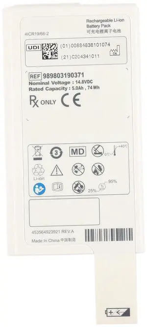 KingSener Battery For Efficia DFM100 DFM-100 989503190371 989803190371 4ICR19/66-2 M6482