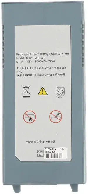 KingSener TWBP42 Battery For GE Logic-E Logiq I Vivid E 5120410-2 5422172 M2836 M2836NO