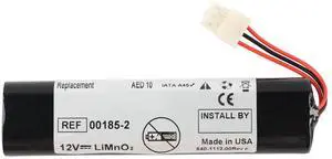 KingSener Replacement Battery for Welch-Allyn Aed 10 Non-Rechargeable Battery 00185-2