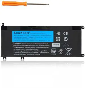 Kingsener 33YDH Laptop Battery for Dell Inspiron 15 7577 7773 7778 7786 7779 G3 15 3579 G3 17 3779 G5 15 5587 G7 15 7588 Latitude 13 3380 14 3490 15 3590 3580 PVHT1 56Wh 4-Cell 15.2V 56WH Kingsener 33YDH Laptop Battery for Dell Inspiron 15 7577 7773 7778 7786 7779 G3 15 3579 G3 17 3779 G5 15 5587 G7 15 7588 Latitude 13 3380 14 3490 15 3590 3580 PVHT1 56Wh 4-Cell 15.2V 56WH