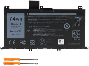 KingSener 11.1V 74WH 357F9 Laptop Battery Notebook Batteries For Dell Inspiron 15- 7000 7559 7557 7566 7567 5576 INS15PD-1548B INS15PD-1748B INS15PD-1848B KingSener 11.1V 74WH 357F9 Laptop Battery Notebook Batteries For Dell Inspiron 15- 7000 7559 7557 7566 7567 5576 INS15PD-1548B INS15PD-1748B INS15PD-1848B