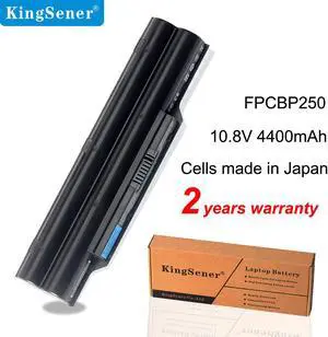 KingSener FPCBP250 Battery For FUJITSU LifeBook A530 A531 PH521 AH530 AH531 LH701 LH520 LH522 FMVNBP186 FMVNBP189 CP477891-01