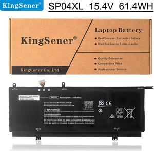 Kingsener SP04XL Laptop Battery For HP Spectre X360 13-AP0008CA 13-AP0010CA 13-AP0013DX 13-AP0023DX 13-AP0028CA 13-AP0000TU 13-AP0001TU 13-AP0002TU 13-AP0003TU 13-AP0004TU 13-AP0005TU Series HSTNN-OB1