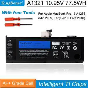 Kingsener New Laptop Battery for Apple MacBook Pro 15" A1321 A1286 2009 2010 Version MB985 MC986 MC11 MC371 MC372 MC373
020-6380-A 10.95V 73WH Free Kingsener New Laptop Battery for Apple MacBook Pro 15" A1321 A1286 2009 2010 Version MB985 MC986 MC11 MC371 MC372 MC373
020-6380-A 10.95V 73WH Free