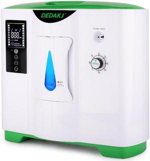 DEDAKJ DE-2A Oxygen Concentrator 2-9L, Portable Oxygen Bar Air Purifier Oxygen Generator O2 Supply Machine Household with Oxygen Tubing - Continuous and Stable Supplemental Oxygen