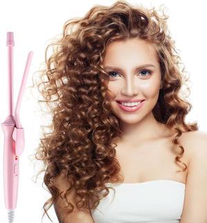 Professional Mini Hair Curling Iron New Electric Ceramic 9mm Curler Wand Superfine Curly Tongs Salon Styling Tool