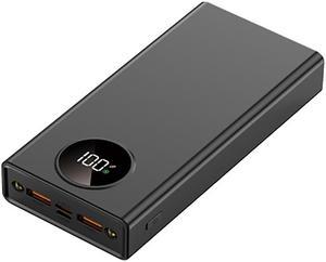 120W Fast Charge Power Bank Digital Display Ultralarge 10000mah Capacity Mobile External Battery