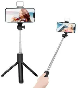 360 Rotation Selfie Stick Phone Holder Tripod Photo Pole Multi Mode Camera Material Retractable Cell Phone Stand Selfie Artifact